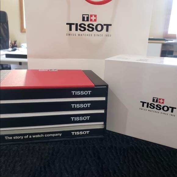 NIB Black Tissot Quickster Watch - Picture 3 of 4